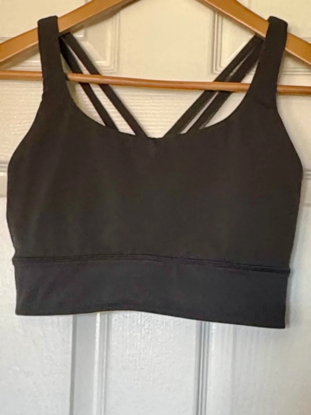 Lululemon Longline Energy Bra - Graphite Grey - 8